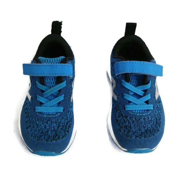 New Balance Infant Fresh Foam Arishi Heather Blue Velcro Sneaker Shoes Size 5 - Picture 10 of 16